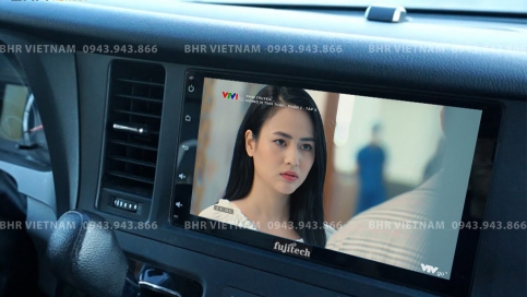 Màn hình DVD Android liền camera 360 Toyota Sienna 2014 - 2020 | Fujitech 360 